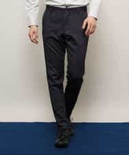 MKLDJ55130 MK MICHEL KLEIN HOMME(MKミッシェルクランオム) パンツ／テックイージージャージ　グレンチェック ネイビー
