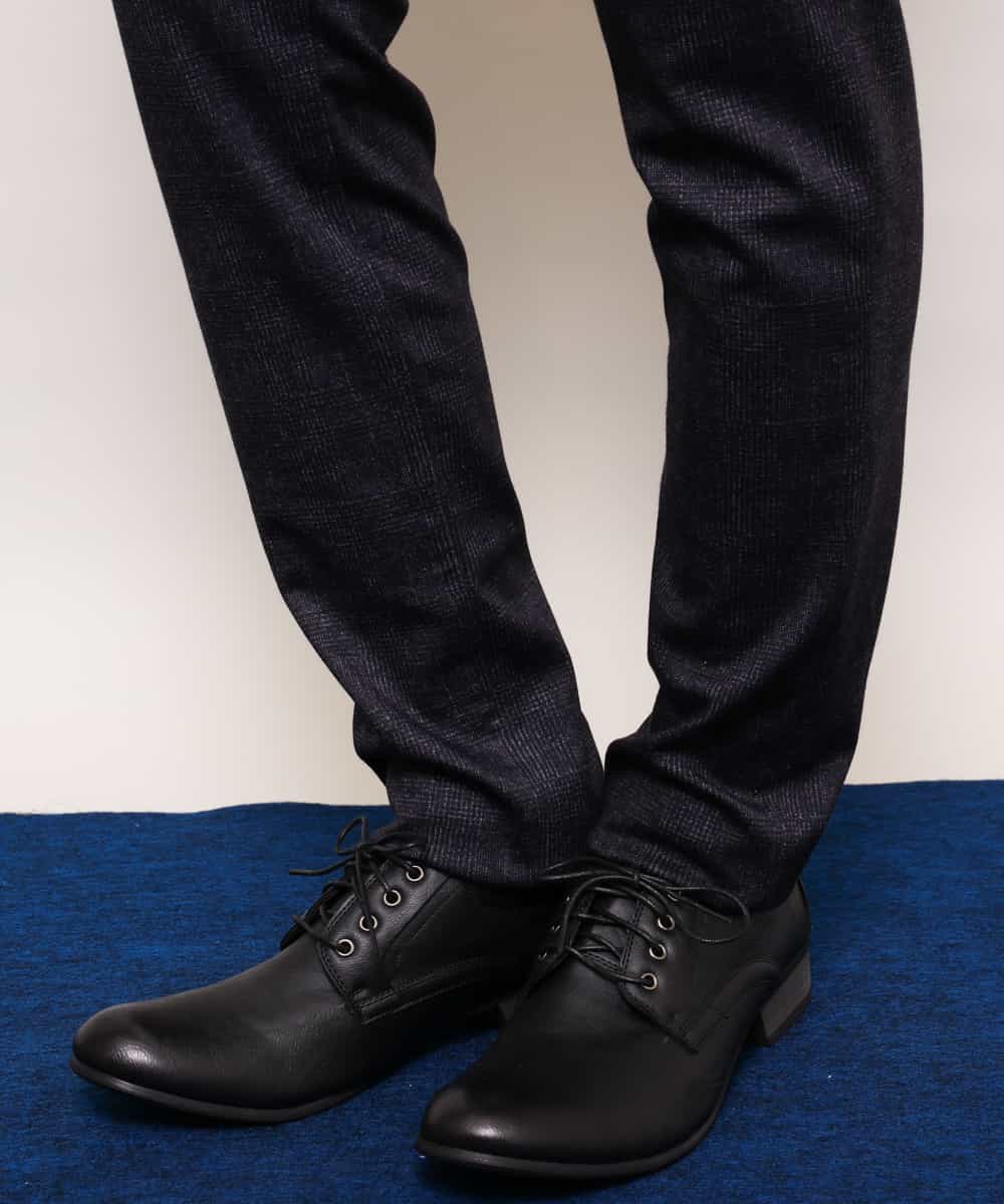 MKLDJ55130 MK MICHEL KLEIN HOMME(MKミッシェルクランオム) パンツ／テックイージージャージ　グレンチェック ネイビー