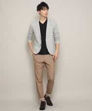 MKLDJ57110 MK MICHEL KLEIN HOMME(MKミッシェルクランオム) パンツ／カラースキームTRストレッチ ベージュ