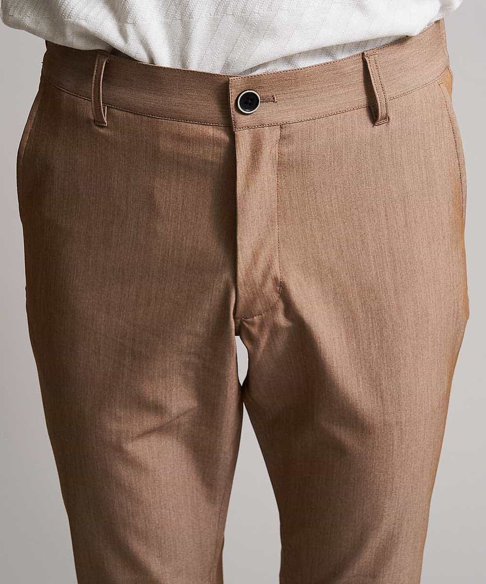 MKLDJ57110 MK MICHEL KLEIN HOMME(MKミッシェルクランオム) パンツ／カラースキームTRストレッチ ベージュ