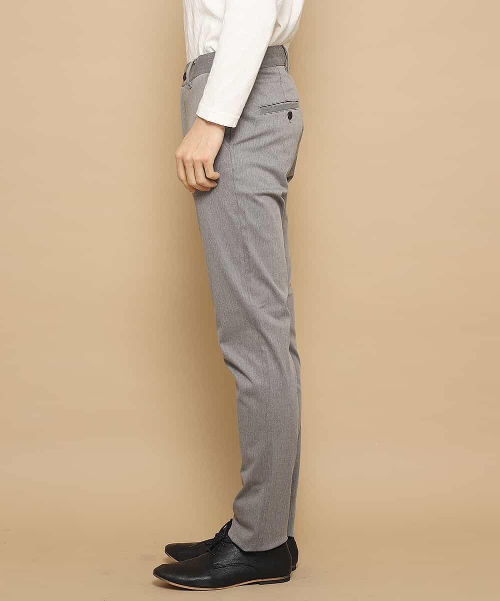 MKLDJ58110 MK MICHEL KLEIN HOMME(MKミッシェルクランオム) パンツ／｢WONDER SHAPE｣スラックス グレー