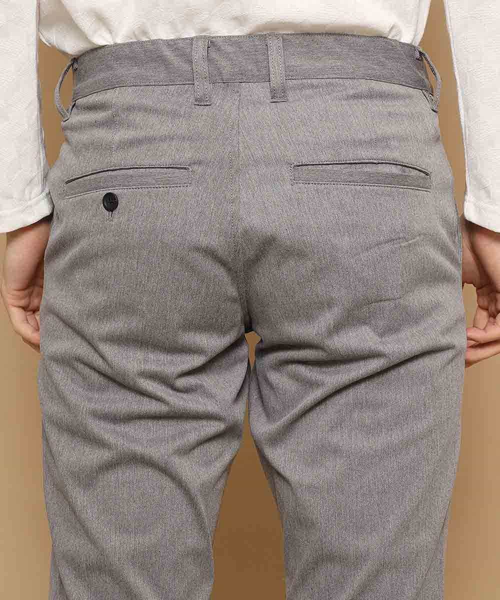 MKLDJ58110 MK MICHEL KLEIN HOMME(MKミッシェルクランオム) パンツ／｢WONDER SHAPE｣スラックス グレー