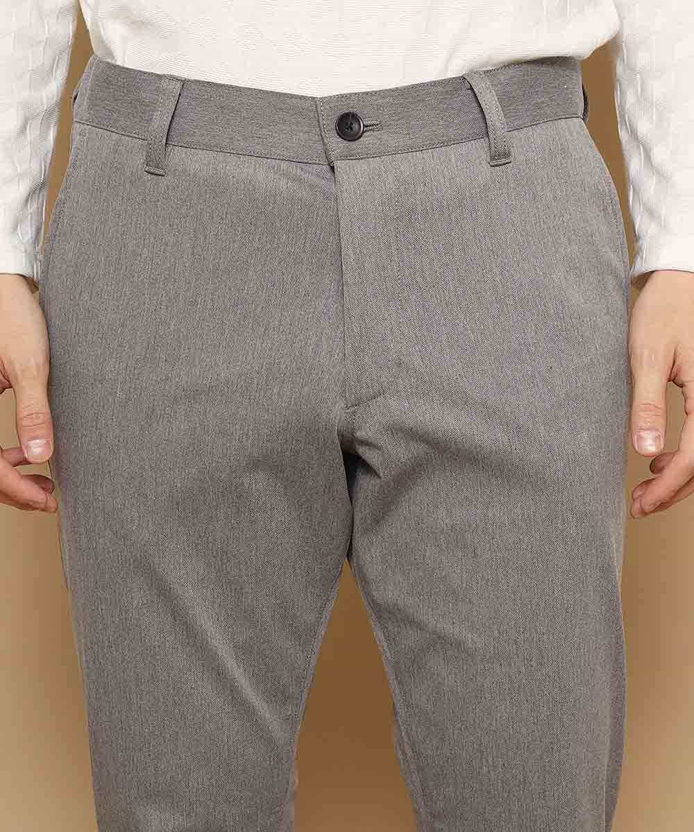 MKLDJ58110 MK MICHEL KLEIN HOMME(MKミッシェルクランオム) パンツ／｢WONDER SHAPE｣スラックス グレー