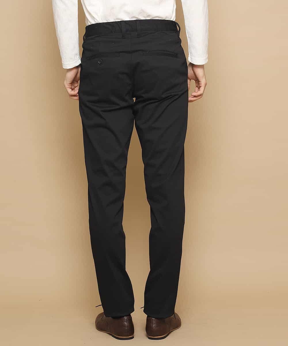 MKLDJ58110 MK MICHEL KLEIN HOMME(MKミッシェルクランオム) パンツ／｢WONDER SHAPE｣スラックス ブラック