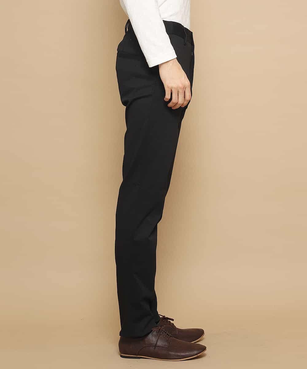MKLDJ58110 MK MICHEL KLEIN HOMME(MKミッシェルクランオム) パンツ／｢WONDER SHAPE｣スラックス ブラック