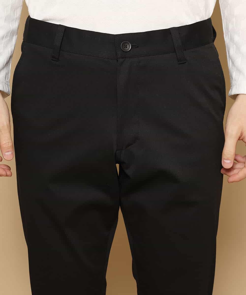 MKLDJ58110 MK MICHEL KLEIN HOMME(MKミッシェルクランオム) パンツ／｢WONDER SHAPE｣スラックス ブラック