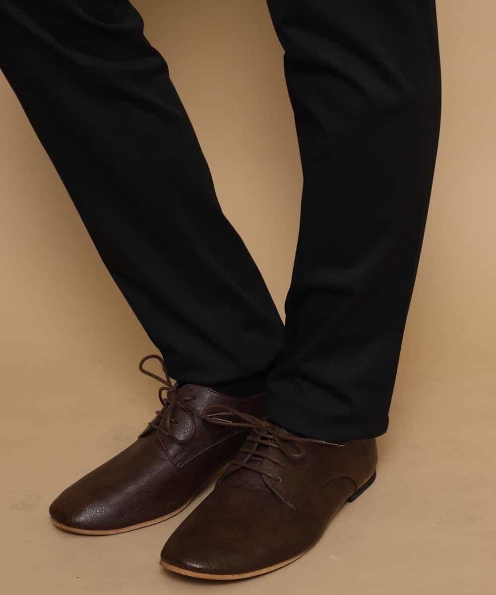 MKLDJ58110 MK MICHEL KLEIN HOMME(MKミッシェルクランオム) パンツ／｢WONDER SHAPE｣スラックス ブラック