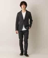 MKLDM50110 MK MICHEL KLEIN HOMME(MKミッシェルクランオム) 【特別プライス】【洗える / 快適ストレッチ】パンツ／テックイージージャージ グレー(92)