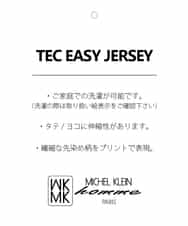 MKLDM50110 MK MICHEL KLEIN HOMME(MKミッシェルクランオム) 【特別プライス】【洗える / 快適ストレッチ】パンツ／テックイージージャージ ブラック(94)