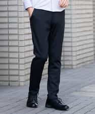 MKLDM50110 MK MICHEL KLEIN HOMME(MKミッシェルクランオム) 【特別プライス】【洗える / 快適ストレッチ】パンツ／テックイージージャージ ブラック(94)