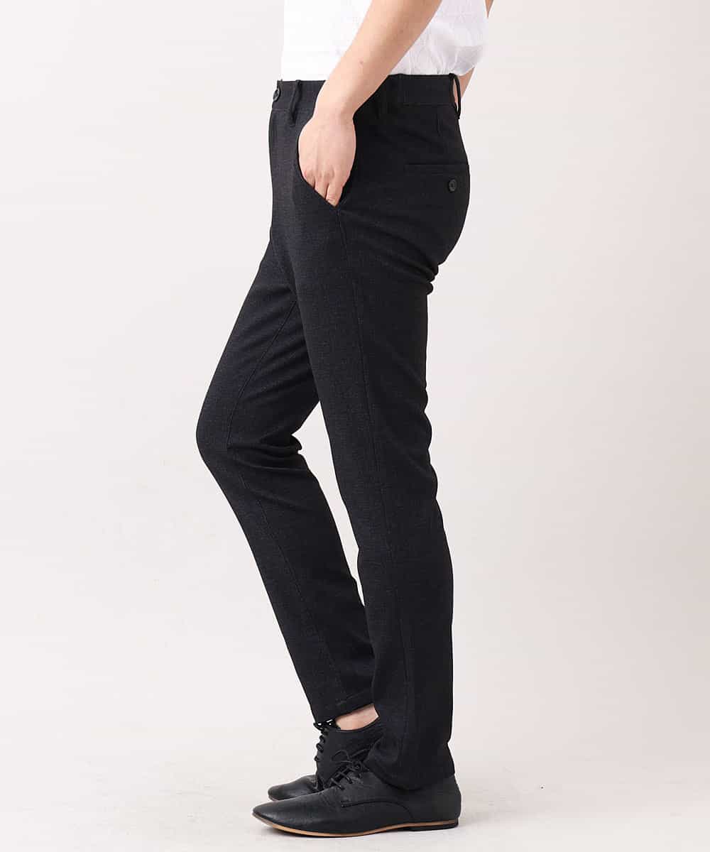 MKLDM50110 MK MICHEL KLEIN HOMME(MKミッシェルクランオム) 【特別プライス】【洗える / 快適ストレッチ】パンツ／テックイージージャージ ブラック(94)