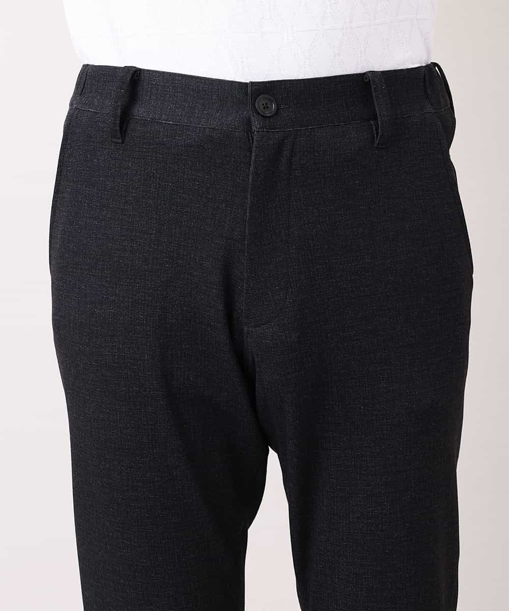 MKLDM50110 MK MICHEL KLEIN HOMME(MKミッシェルクランオム) 【特別プライス】【洗える / 快適ストレッチ】パンツ／テックイージージャージ ブラック(94)