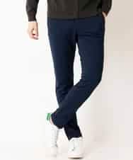 MKLDP52130 MK MICHEL KLEIN HOMME(MKミッシェルクランオム) モクロディパンツ ネイビー