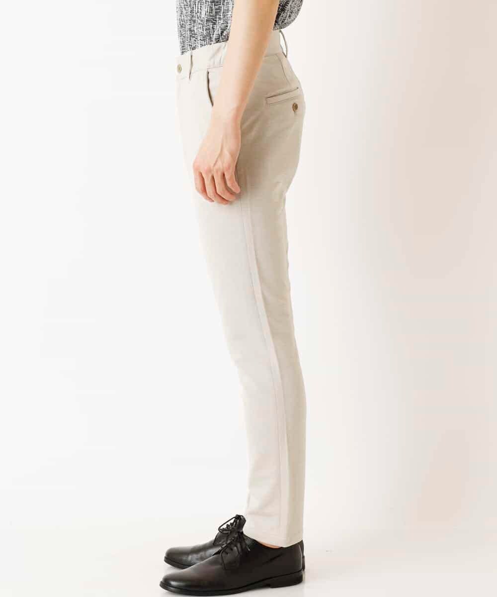 MKLDP52130 MK MICHEL KLEIN HOMME(MKミッシェルクランオム) モクロディパンツ アイボリー