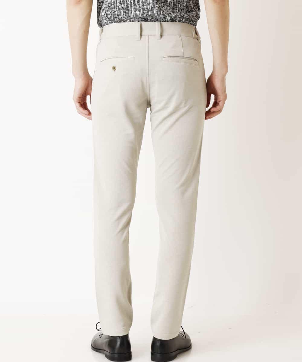 MKLDP52130 MK MICHEL KLEIN HOMME(MKミッシェルクランオム) モクロディパンツ アイボリー