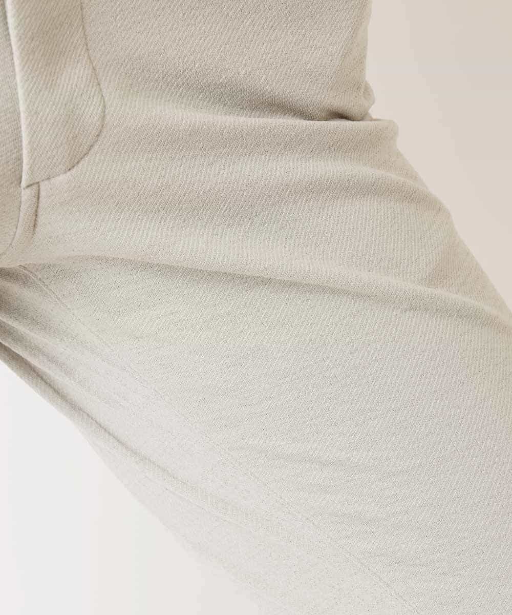 MKLDP52130 MK MICHEL KLEIN HOMME(MKミッシェルクランオム) モクロディパンツ アイボリー