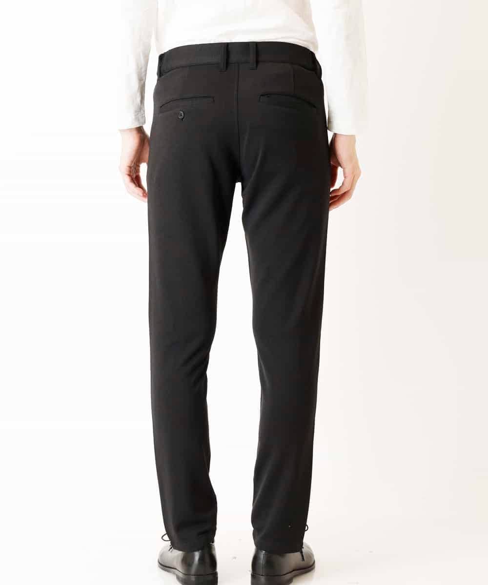 MKLDP52130 MK MICHEL KLEIN HOMME(MKミッシェルクランオム) モクロディパンツ ブラック