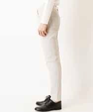 MKLDP56110 MK MICHEL KLEIN HOMME(MKミッシェルクランオム) ストレッチピケパンツ  アイボリー