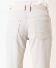MKLDP56110 MK MICHEL KLEIN HOMME(MKミッシェルクランオム) ストレッチピケパンツ  アイボリー
