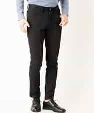 MKLDP56110 MK MICHEL KLEIN HOMME(MKミッシェルクランオム) ストレッチピケパンツ  ブラック