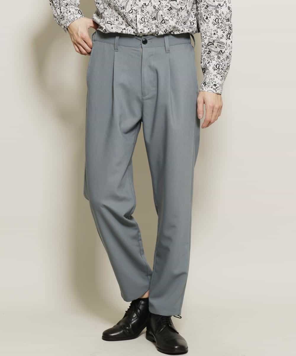 MKLDR31090 MK MICHEL KLEIN HOMME(MKミッシェルクランオム) イージーパンツ グリーン