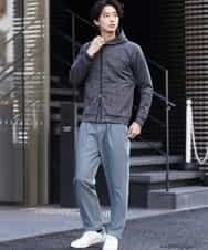 MKLDR31090 MK MICHEL KLEIN HOMME(MKミッシェルクランオム) イージーパンツ グリーン
