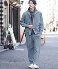 MKLDR31090 MK MICHEL KLEIN HOMME(MKミッシェルクランオム) イージーパンツ グリーン