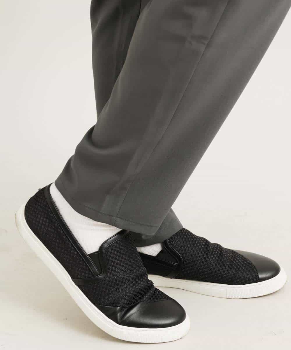 MKLDR31090 MK MICHEL KLEIN HOMME(MKミッシェルクランオム) イージーパンツ グレー
