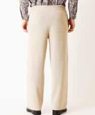 MKLDR35100 MK MICHEL KLEIN HOMME(MKミッシェルクランオム) ニットパンツ アイボリー