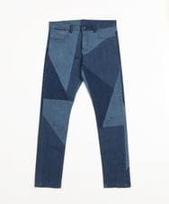 MKLDU06180 MK MICHEL KLEIN HOMME(MKミッシェルクランオム) ブロックデニムパンツ ブルー(55)