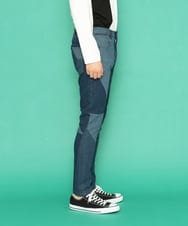 MKLDU06180 MK MICHEL KLEIN HOMME(MKミッシェルクランオム) ブロックデニムパンツ ブルー(55)