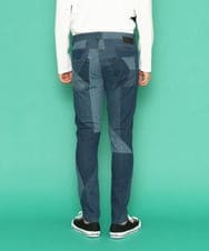MKLDU06180 MK MICHEL KLEIN HOMME(MKミッシェルクランオム) ブロックデニムパンツ ブルー(55)