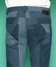 MKLDU06180 MK MICHEL KLEIN HOMME(MKミッシェルクランオム) ブロックデニムパンツ ブルー(55)