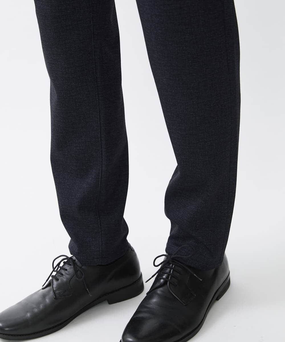 MKLDV55130 MK MICHEL KLEIN HOMME(MKミッシェルクランオム) スラックス/TEC EASY JERSY   セットアップ ネイビー(57)