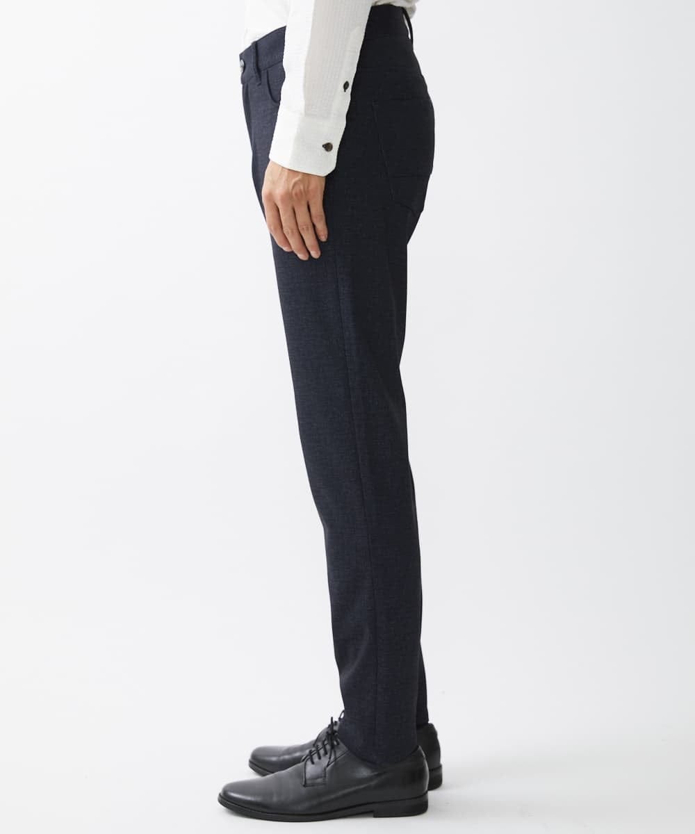 MKLDV55130 MK MICHEL KLEIN HOMME(MKミッシェルクランオム) スラックス/TEC EASY JERSY   セットアップ ネイビー(57)