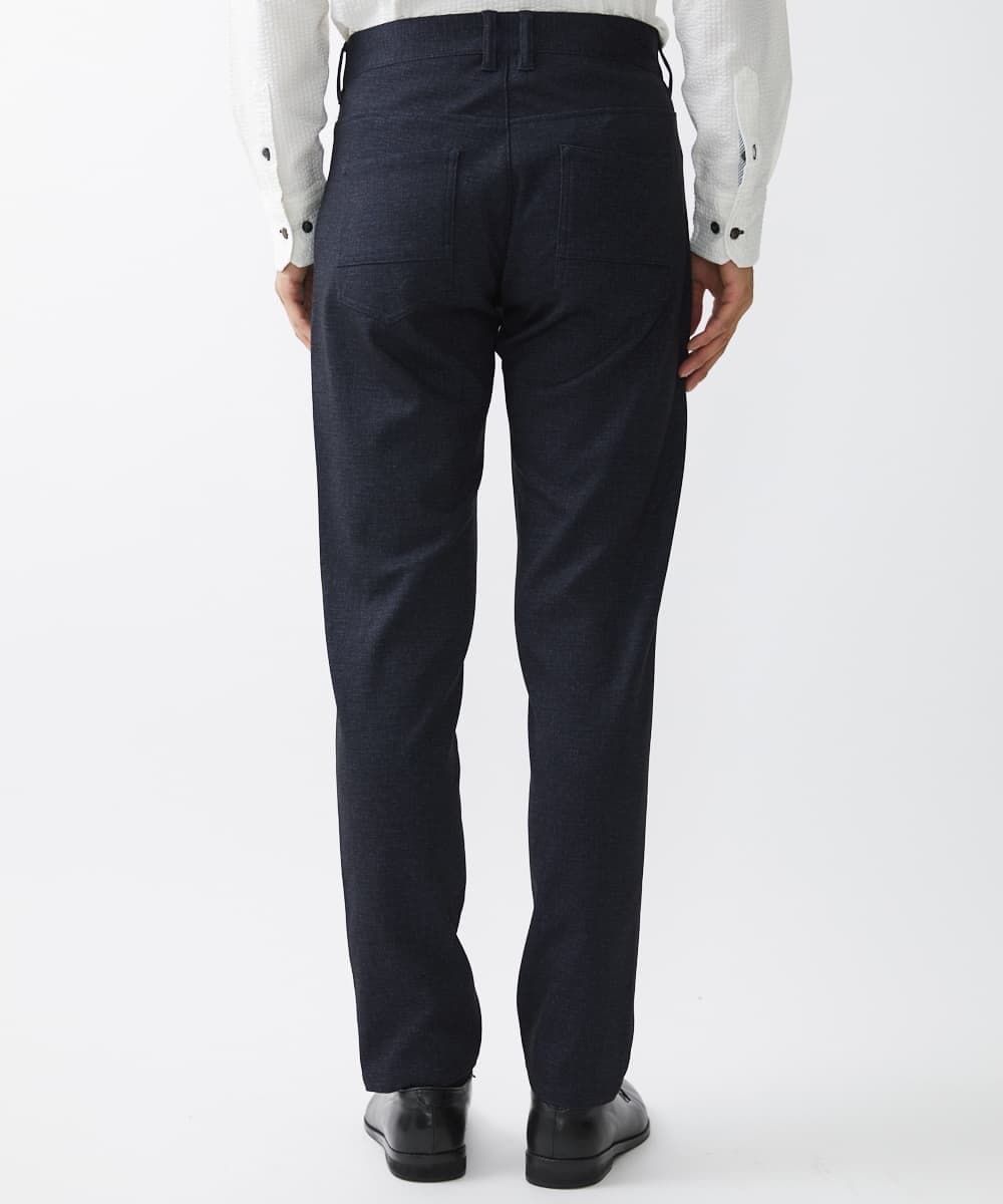 MKLDV55130 MK MICHEL KLEIN HOMME(MKミッシェルクランオム) スラックス/TEC EASY JERSY   セットアップ ネイビー(57)