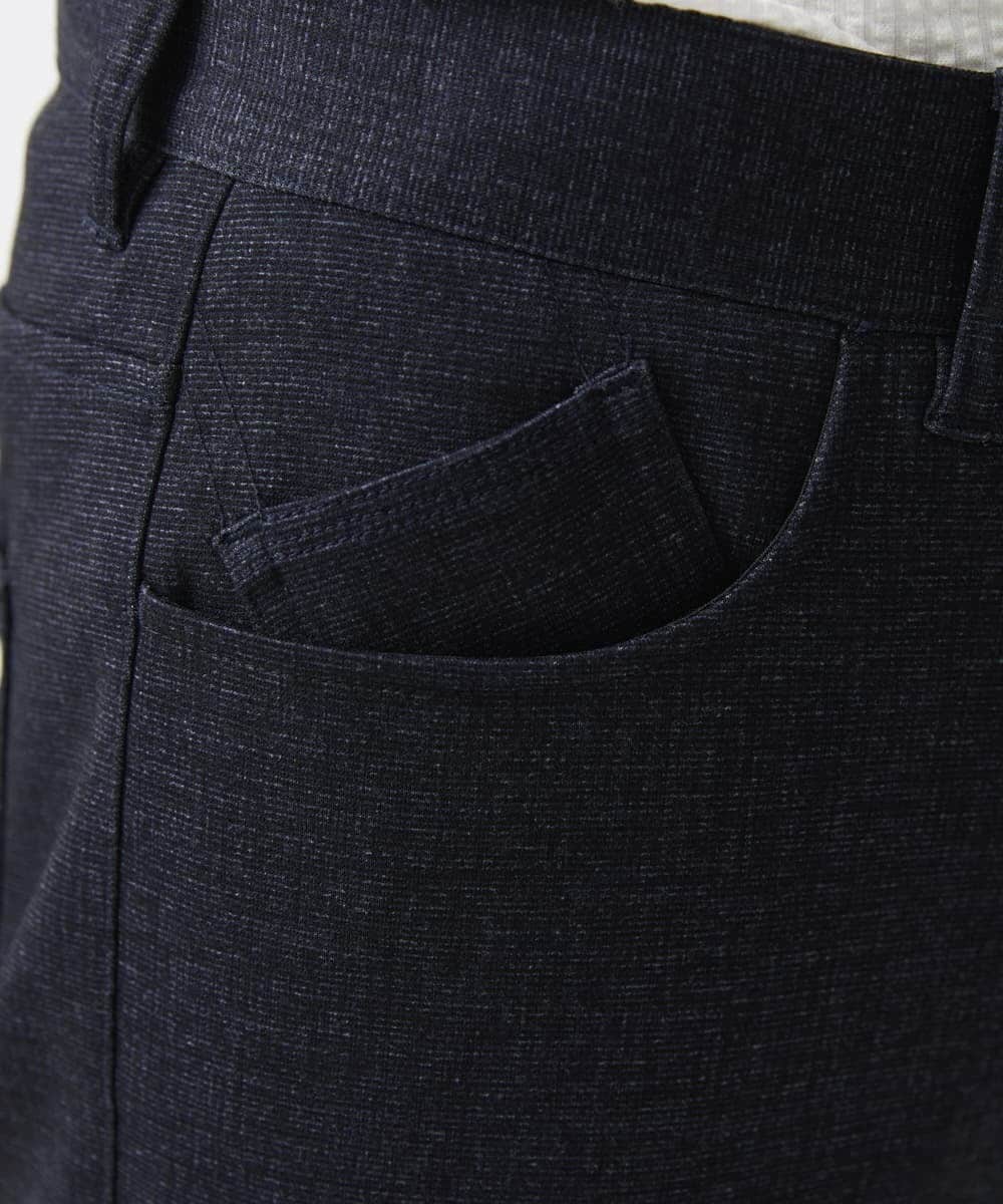 MKLDV55130 MK MICHEL KLEIN HOMME(MKミッシェルクランオム) スラックス/TEC EASY JERSY   セットアップ ネイビー(57)