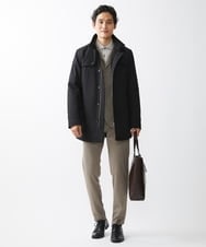 MKLDV55130 MK MICHEL KLEIN HOMME(MKミッシェルクランオム) スラックス/TEC EASY JERSY   セットアップ ベージュ(83)