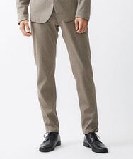 MKLDV55130 MK MICHEL KLEIN HOMME(MKミッシェルクランオム) スラックス/TEC EASY JERSY   セットアップ ベージュ(83)