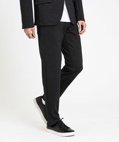 MKLDV55130 MK MICHEL KLEIN HOMME スラックス/TEC EASY JERSY   セットアップ