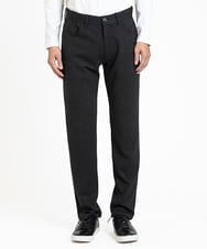MKLDV55130 MK MICHEL KLEIN HOMME(MKミッシェルクランオム) スラックス/TEC EASY JERSY   セットアップ ブラック(94)