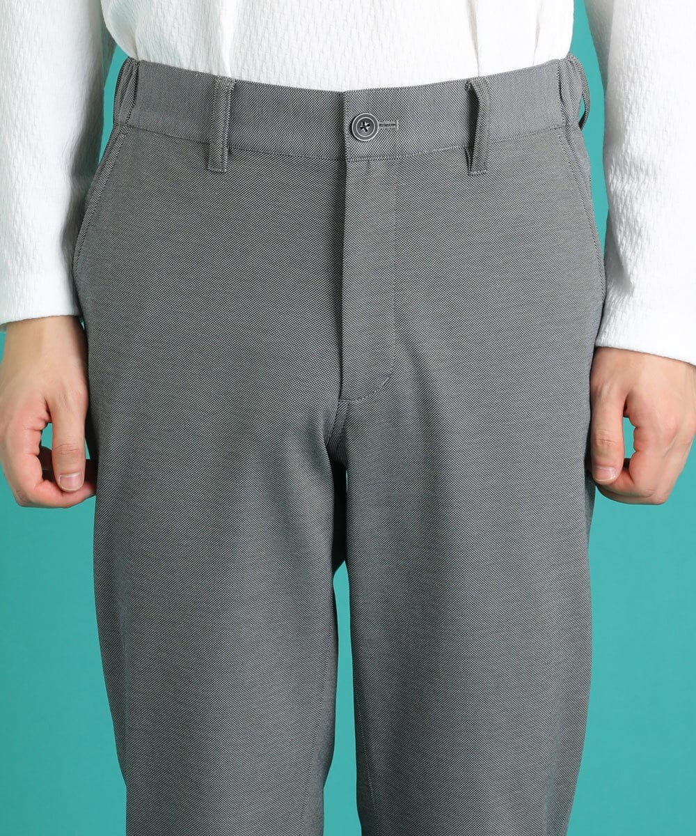 MKLFS53140 MK MICHEL KLEIN HOMME(MKミッシェルクランオム) ジャージースラックス グレー(92)