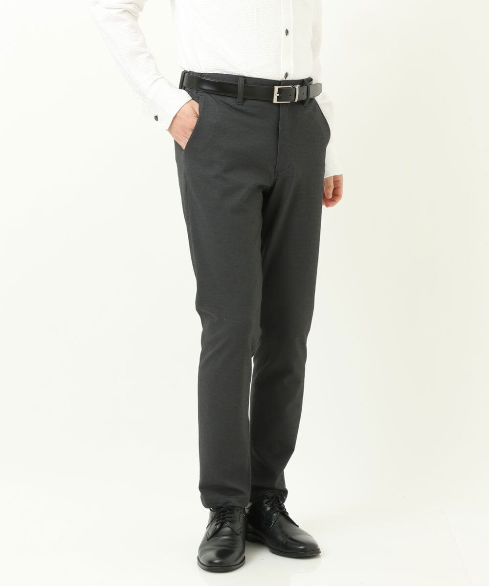 MKLFS53140 MK MICHEL KLEIN HOMME(MKミッシェルクランオム) ジャージースラックス ダークグレー(93)