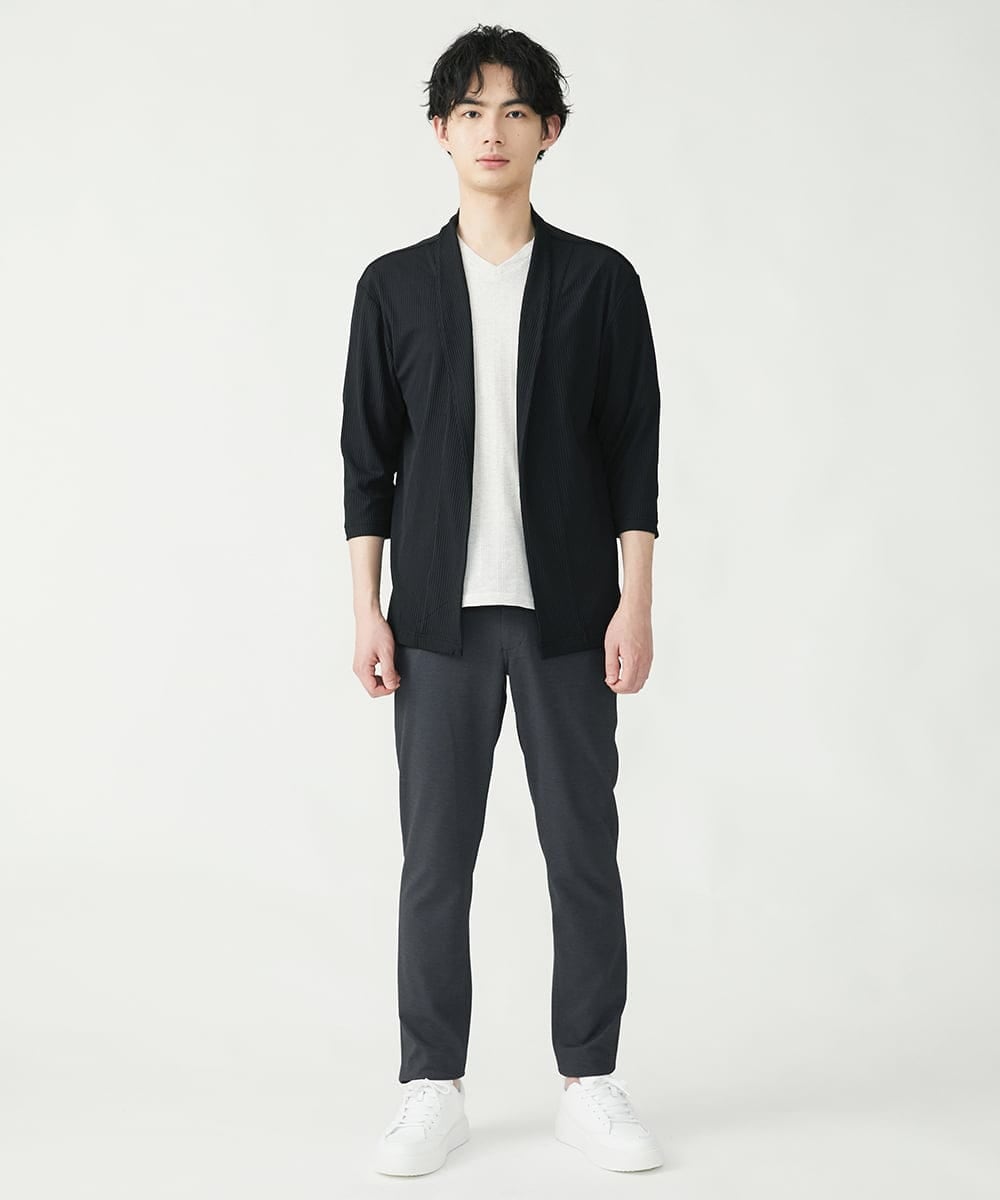 MKLFS53140 MK MICHEL KLEIN HOMME(MKミッシェルクランオム) ジャージースラックス ダークグレー(93)