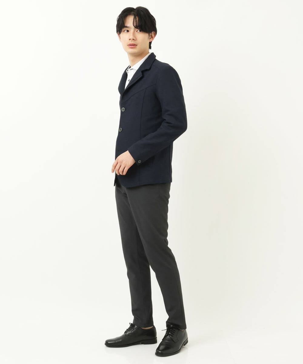 MKLFS53140 MK MICHEL KLEIN HOMME(MKミッシェルクランオム) ジャージースラックス ダークグレー(93)