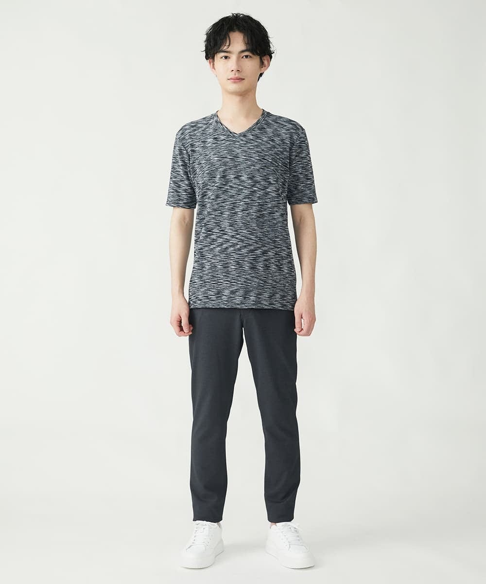 MKLFS53140 MK MICHEL KLEIN HOMME(MKミッシェルクランオム) ジャージースラックス ダークグレー(93)