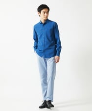 MKLGA51150 MK MICHEL KLEIN HOMME(MKミッシェルクランオム) 【日本製生地使用】シルキーモクロディスラックス ブルー