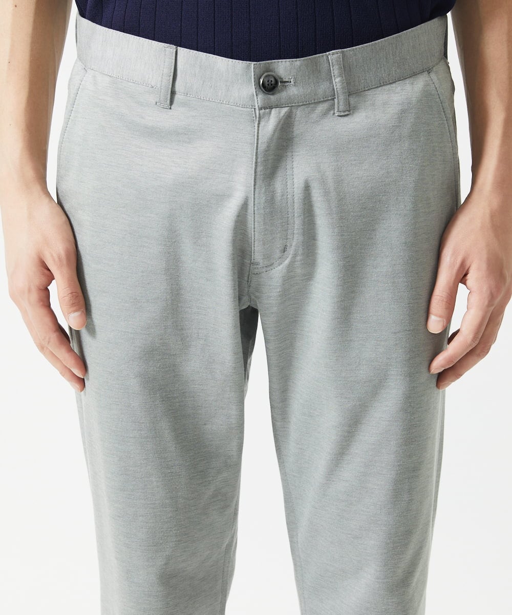 MKLGA51150 MK MICHEL KLEIN HOMME(MKミッシェルクランオム) 【日本製生地使用】シルキーモクロディスラックス グレー