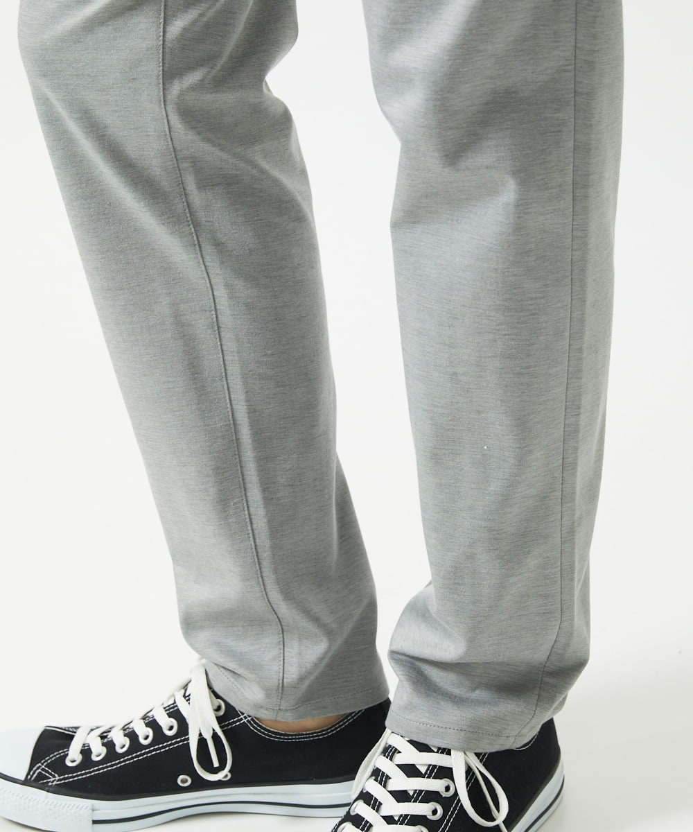 MKLGA51150 MK MICHEL KLEIN HOMME(MKミッシェルクランオム) 【日本製生地使用】シルキーモクロディスラックス グレー