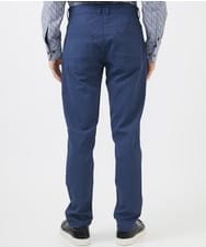 MKLGA56140 MK MICHEL KLEIN HOMME(MKミッシェルクランオム) ストレッチパンツ/RE;NAPES®ピケストレッチ ブルー
